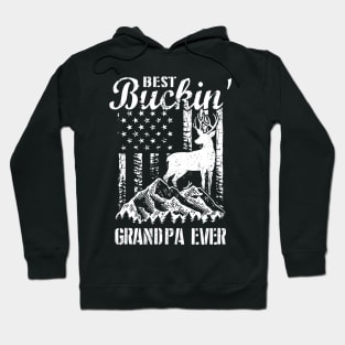 Best Buckin Grandpa Ever Shirt Deer Hunting Hoodie